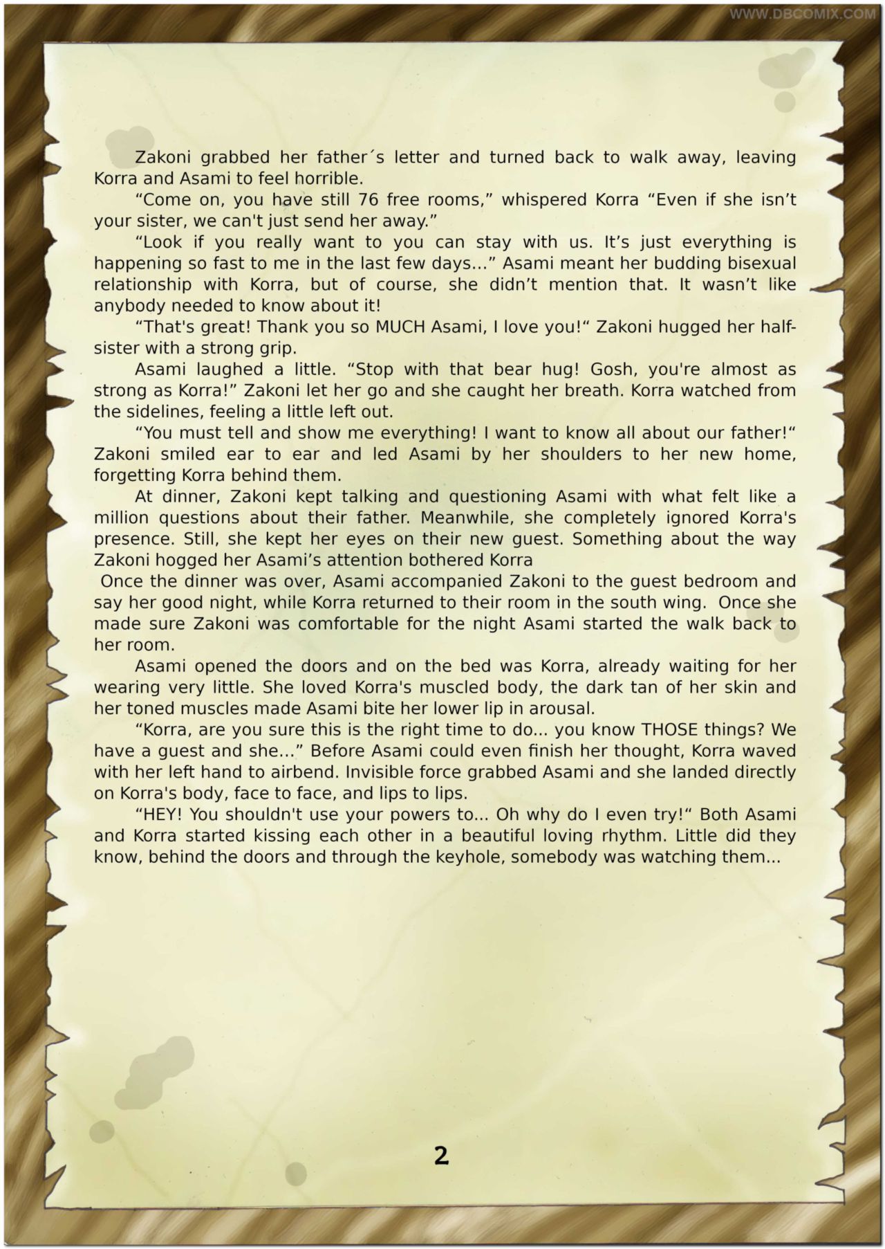 Book Five: Chapter One - Asami Captured page 4 full