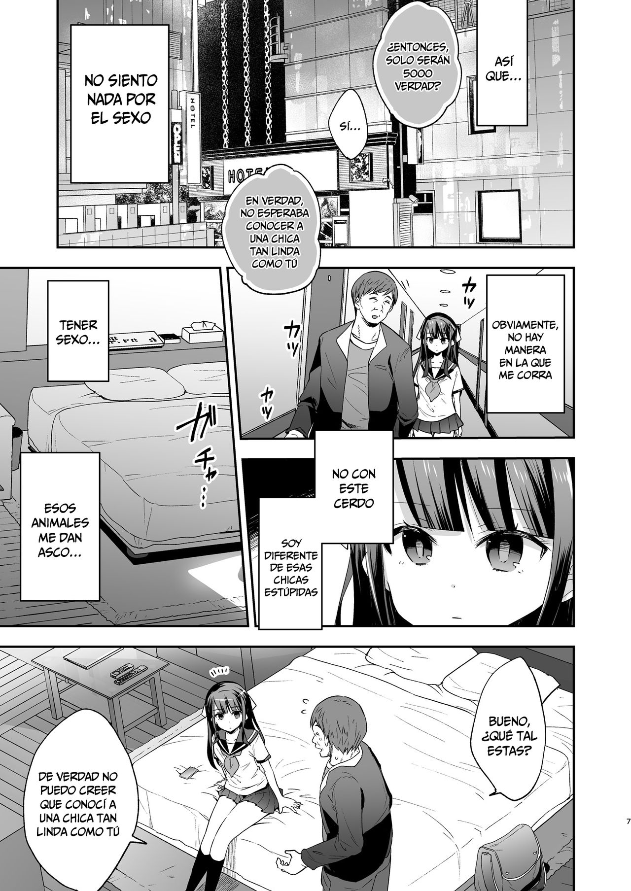 Fukan Shoujo ga Oji-san ni Maketa Hi | The day when the serious girl lost against the Oji-san page 8 full