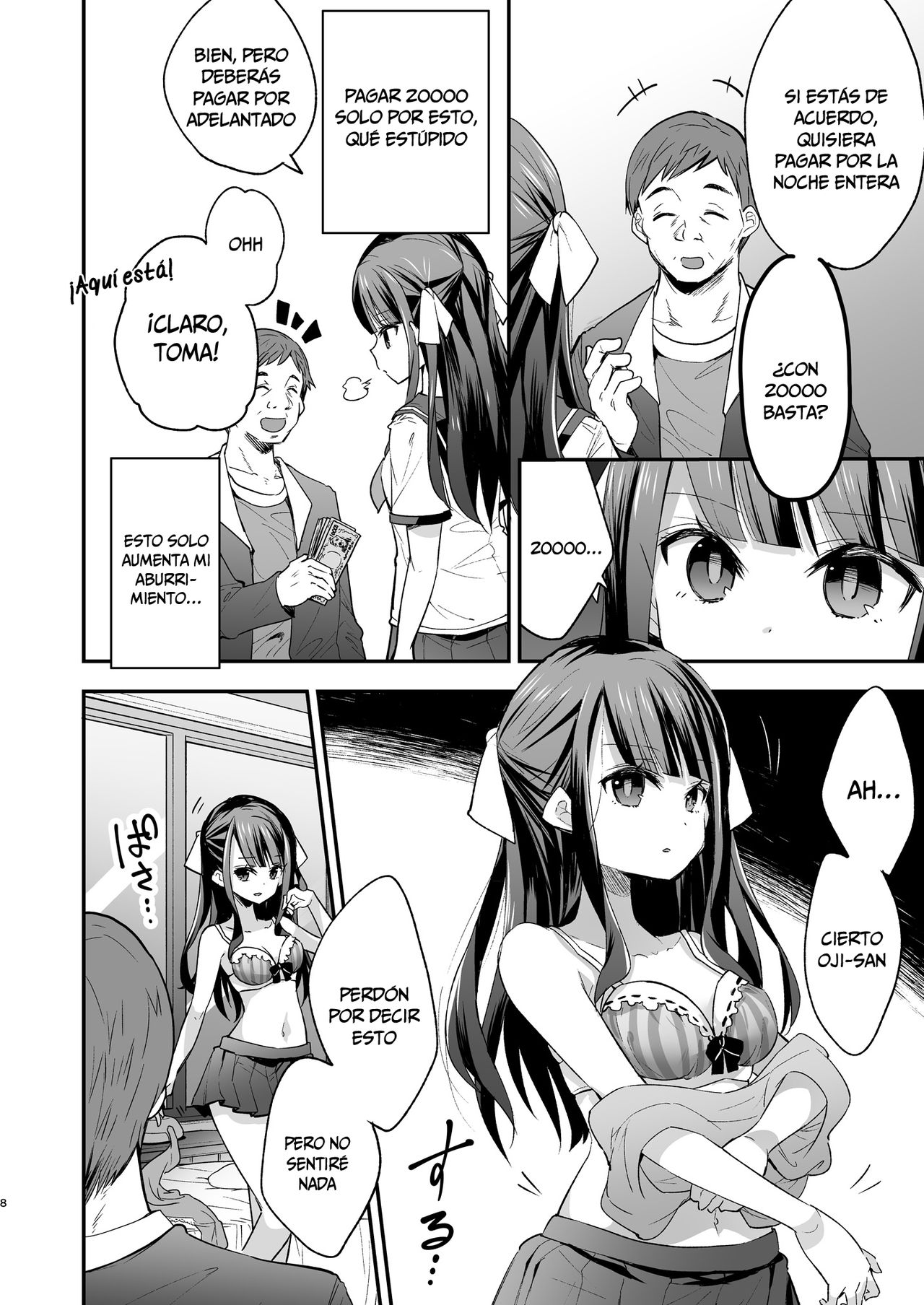 Fukan Shoujo ga Oji-san ni Maketa Hi | The day when the serious girl lost against the Oji-san page 9 full