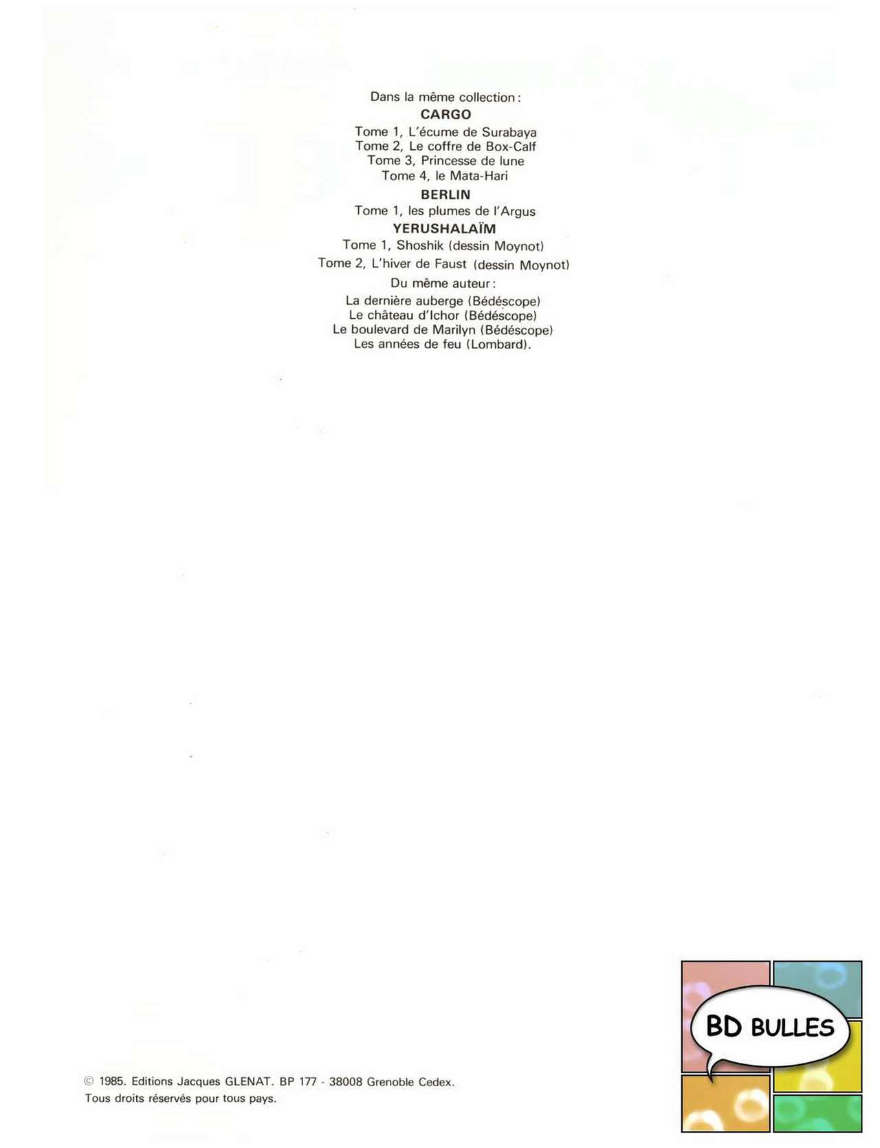 Michel Schetter - Cargo #3 - Princesse de Lune page 4 full