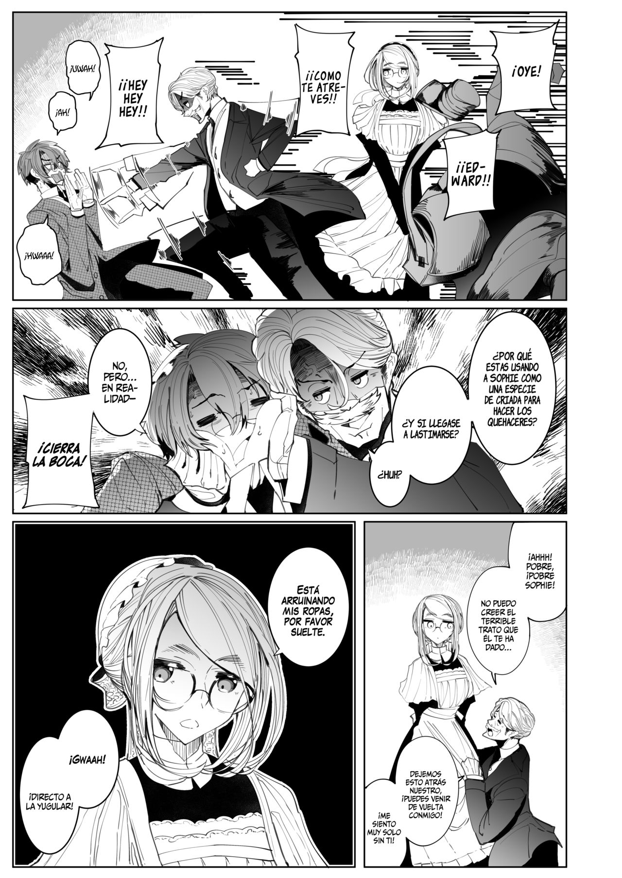 Shinshi Tsuki Maid no Sophie-san 4 | La doncella del Caballero Sophie 4 page 5 full
