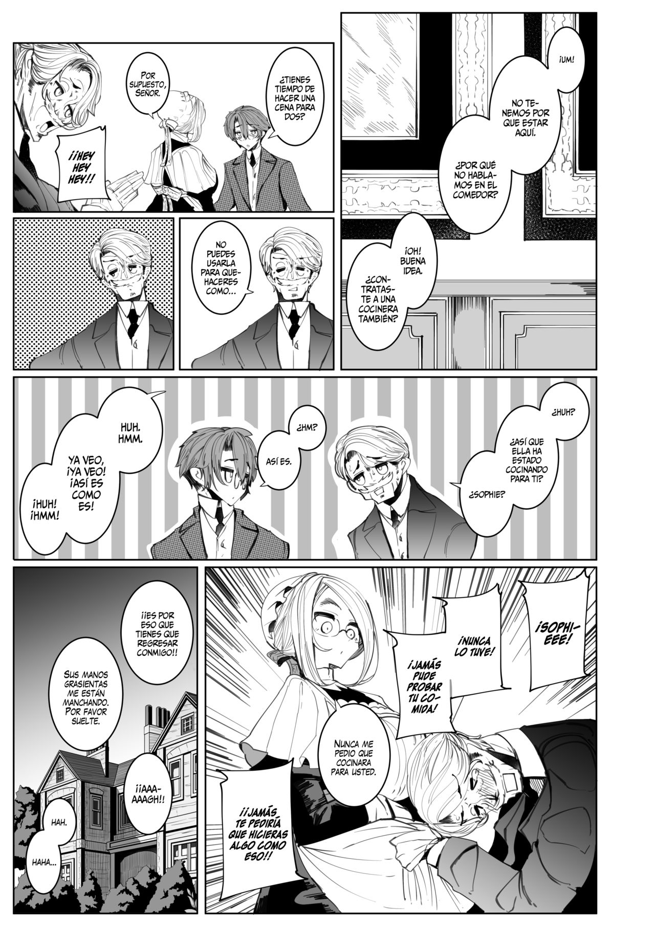Shinshi Tsuki Maid no Sophie-san 4 | La doncella del Caballero Sophie 4 page 7 full