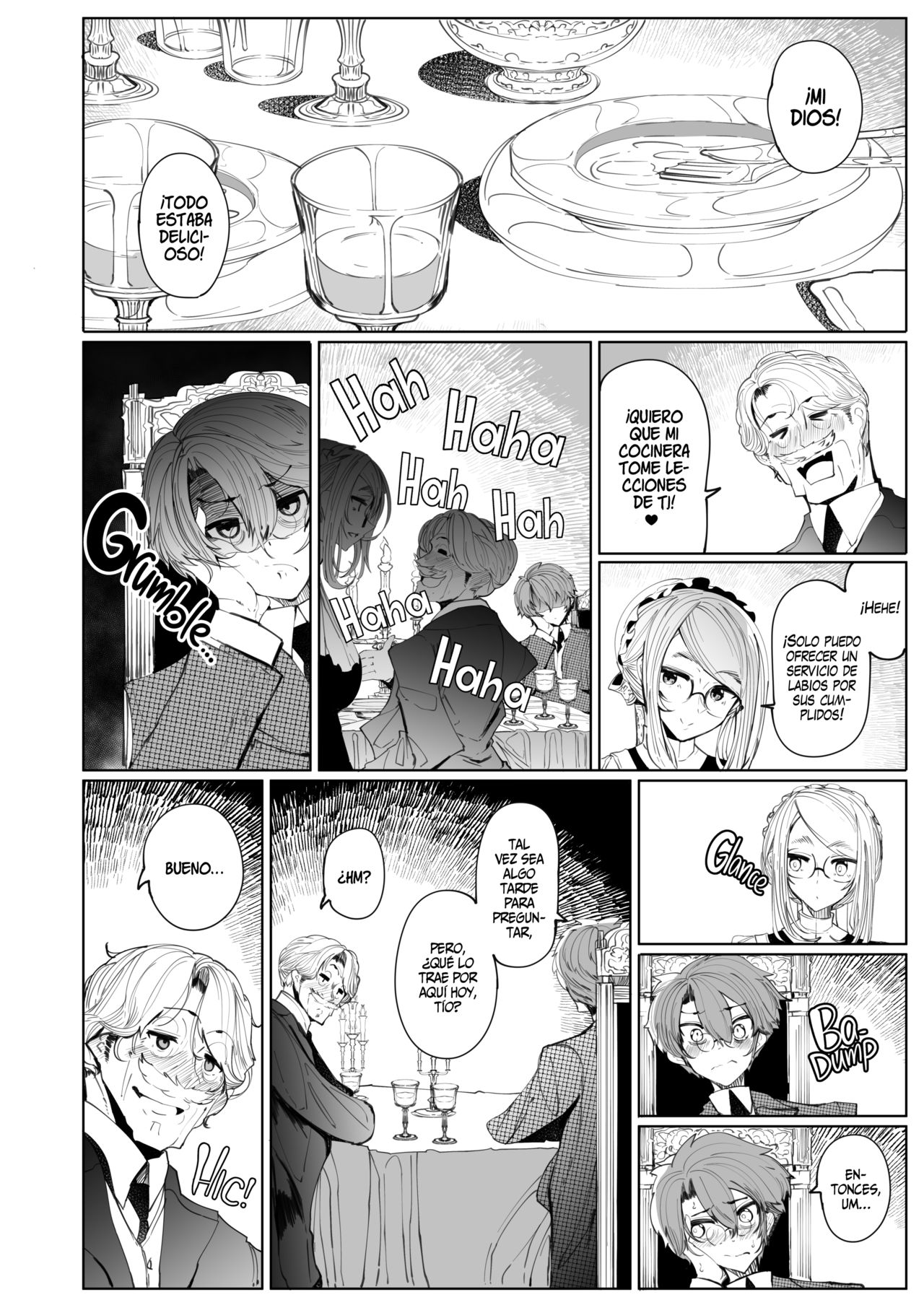Shinshi Tsuki Maid no Sophie-san 4 | La doncella del Caballero Sophie 4 page 8 full