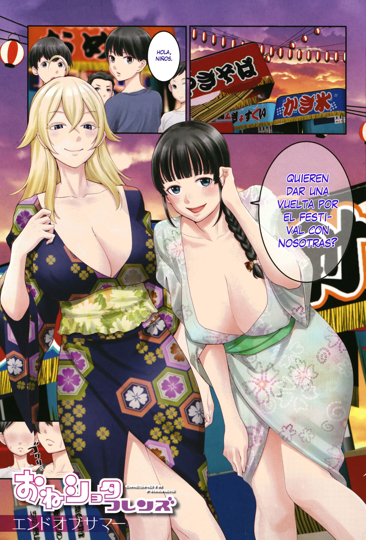 Oneshota Friends | Amigas por los Shotas cap 1 y 2 page 1 full