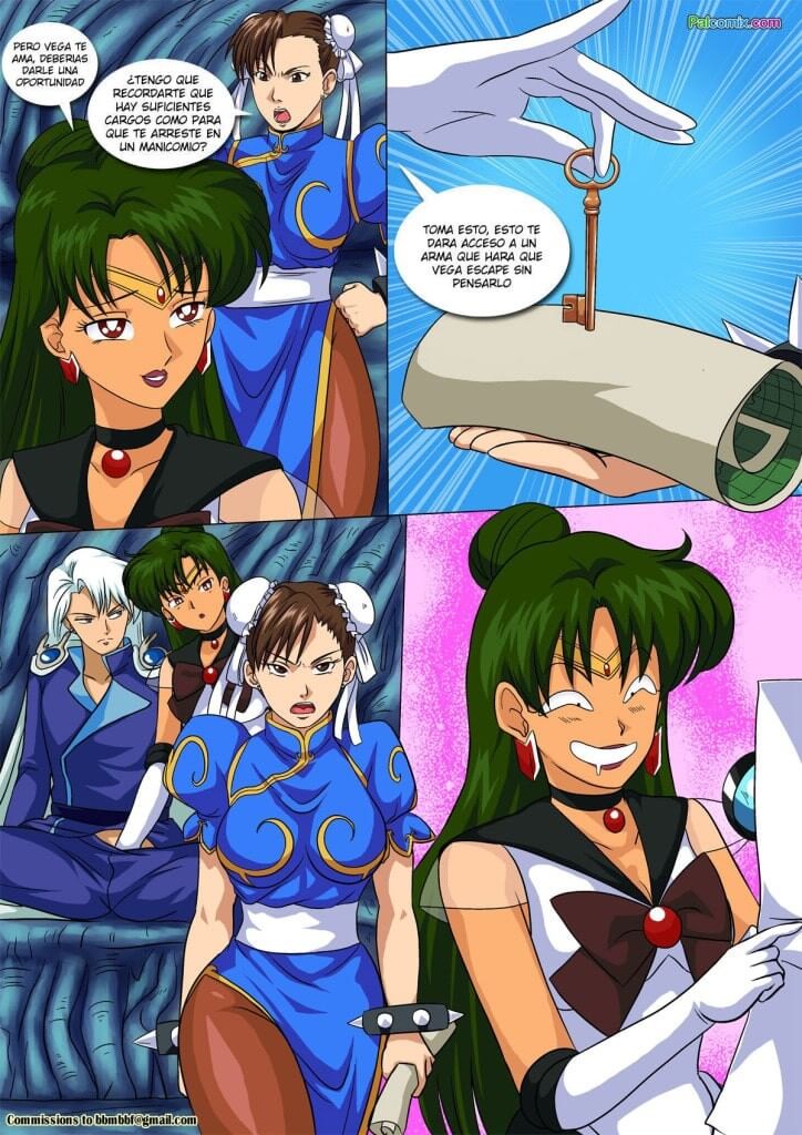 Vega vs Chun Li - Crotch Wars page 5 full