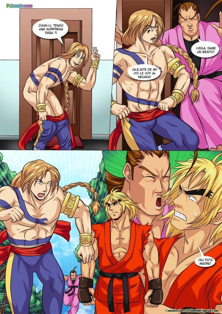 Vega vs Chun Li - Crotch Wars page 6 full