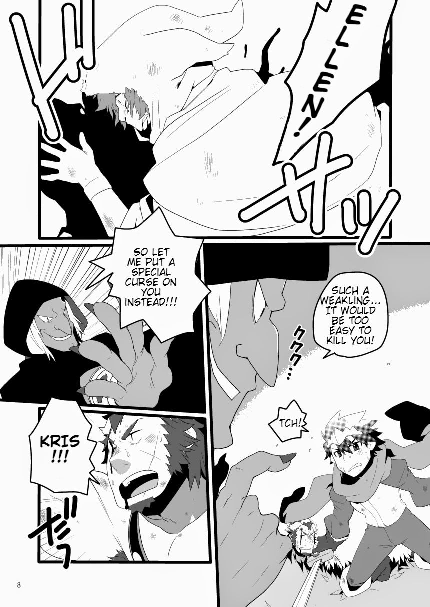 Monk to Yuusha to Noroi no Mahou page 8 full