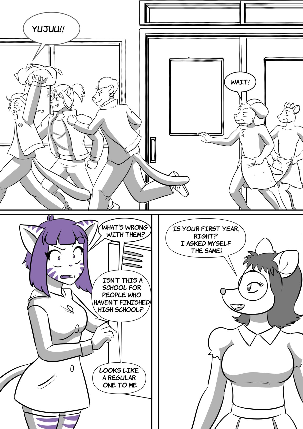 Hyena Project Vol. I - The Hallways of Rizzo page 7 full