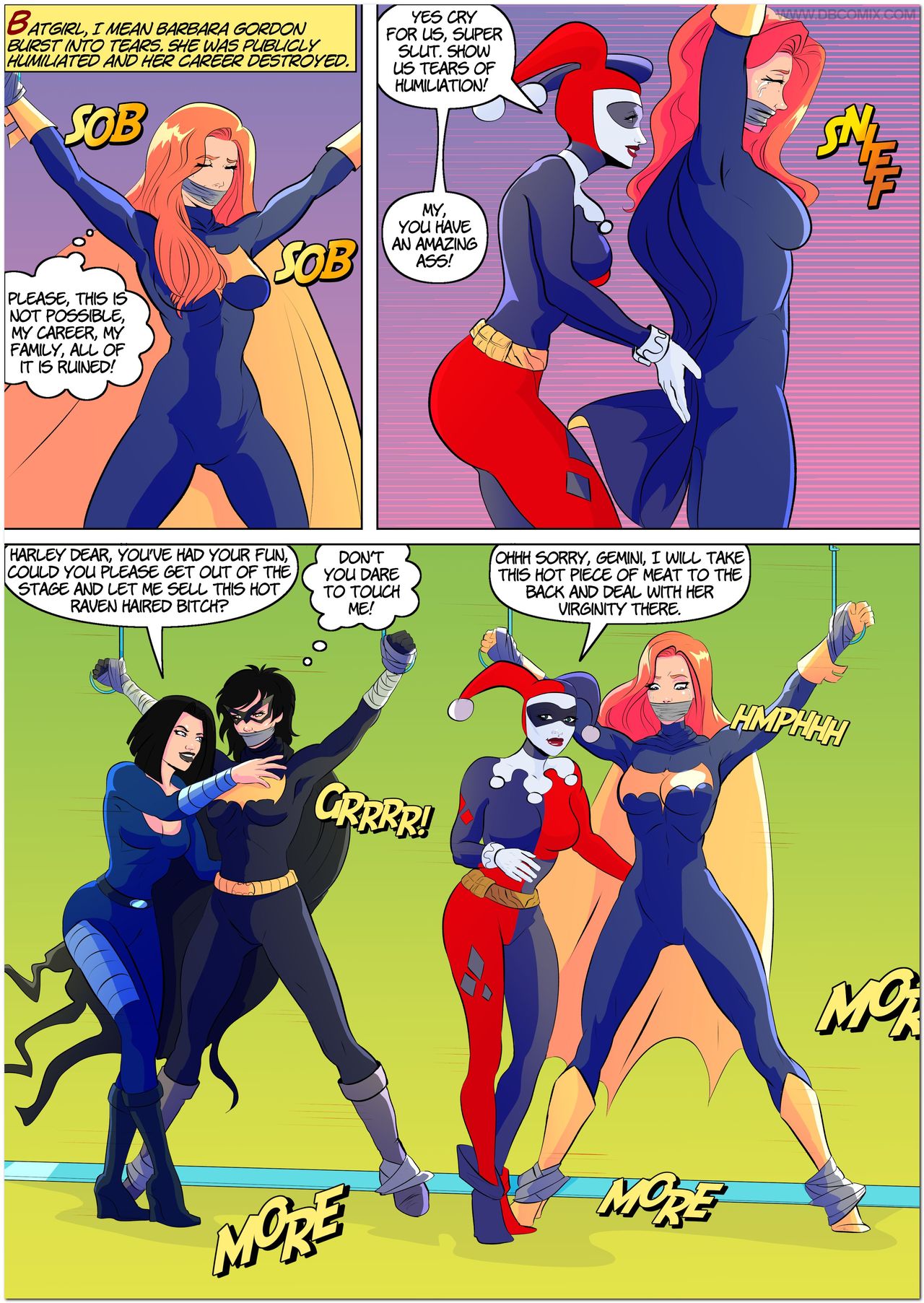 Batgirls in Trouble 2 - Unmasking of Justice page 10 full