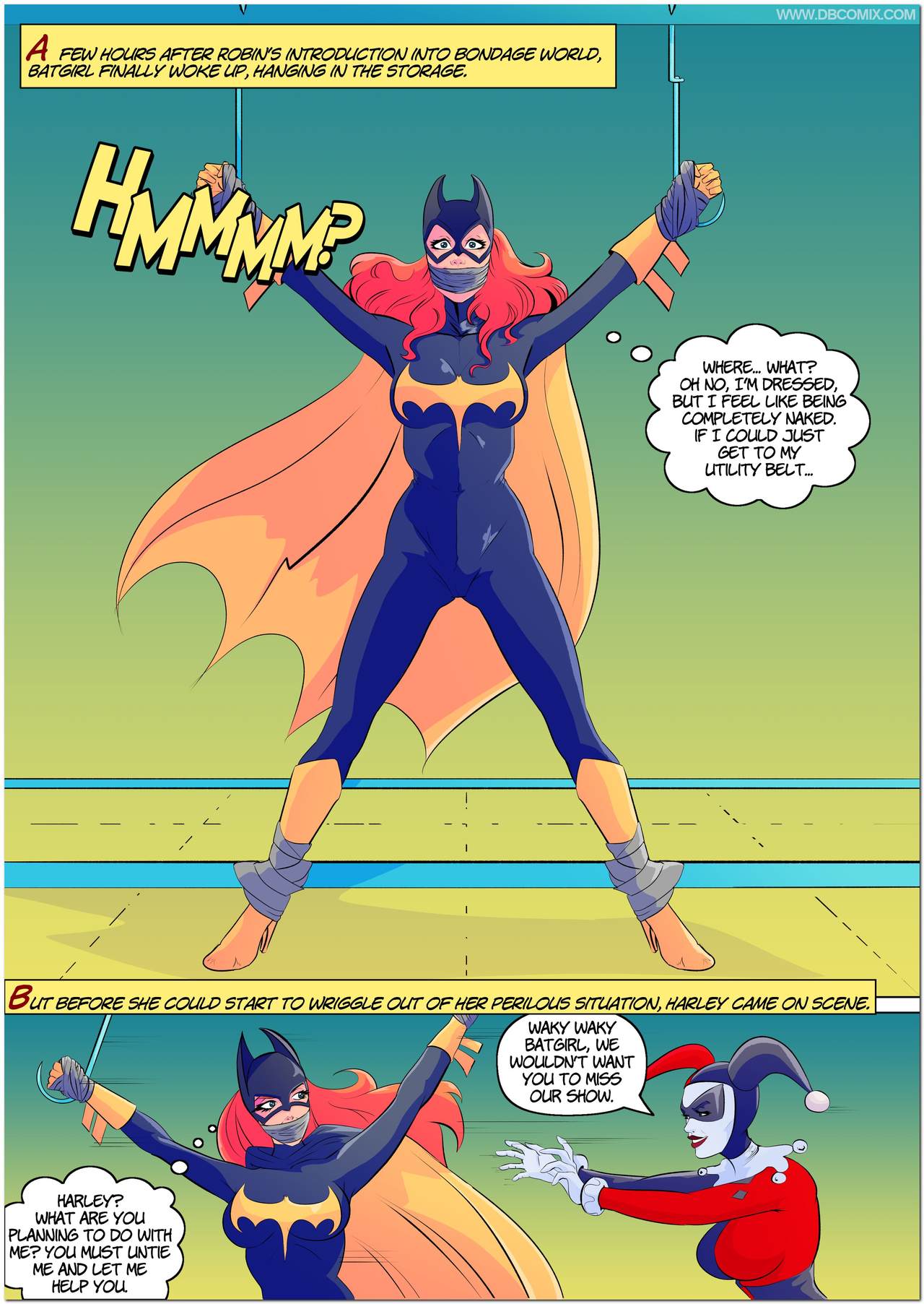 Batgirls in Trouble 2 - Unmasking of Justice page 8 full