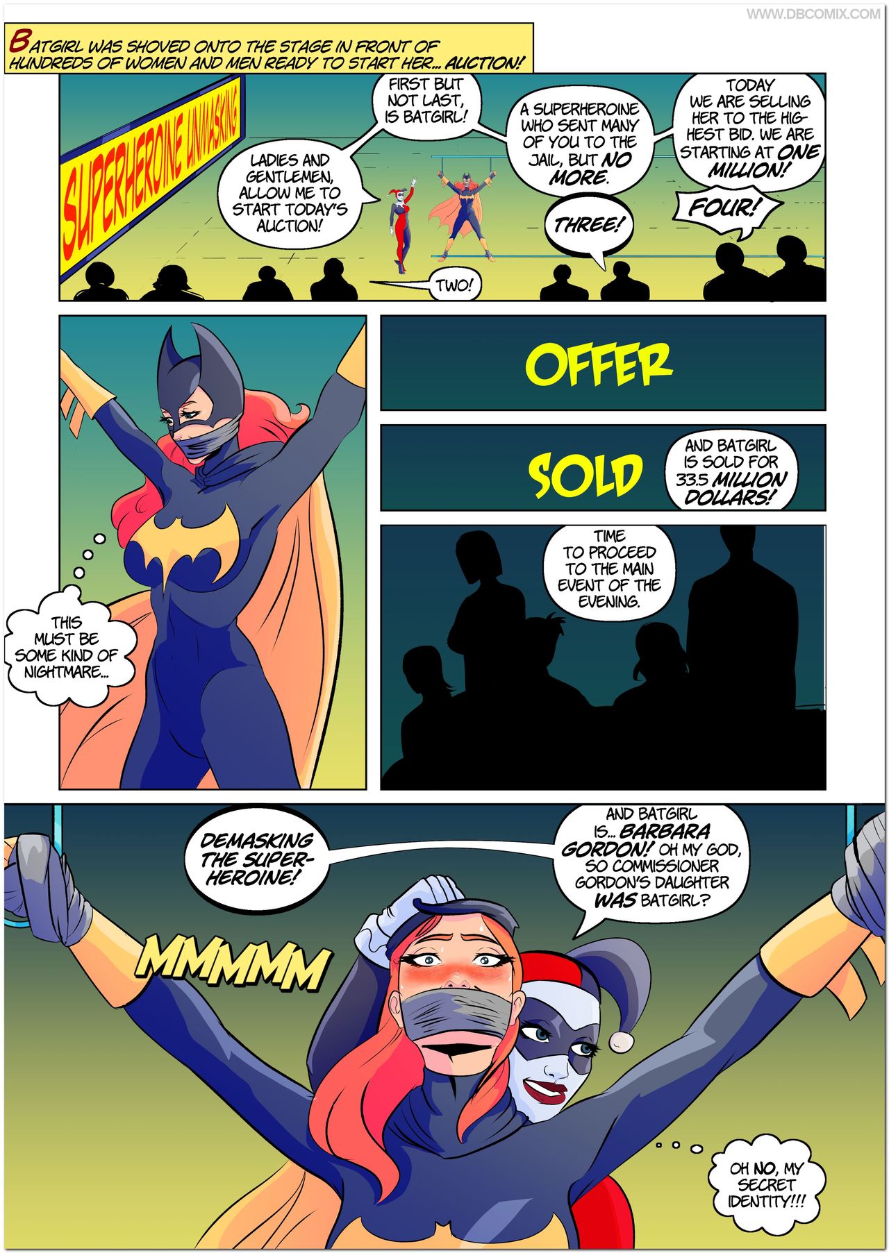 Batgirls in Trouble 2 - Unmasking of Justice page 9 full