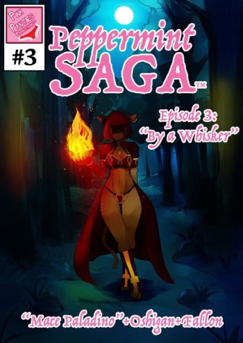Peppermint Saga #3 - By a Whisker cover