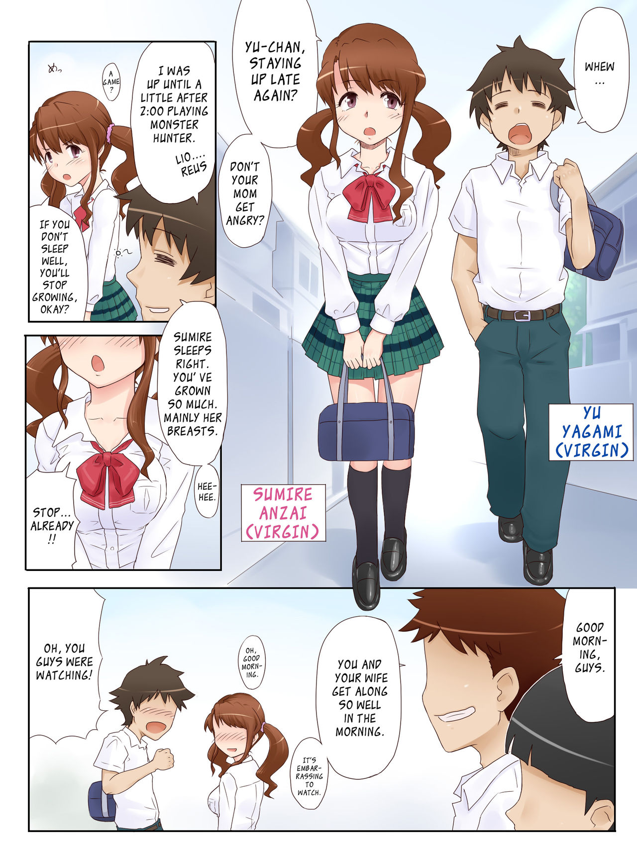 Ryouomoi Datta Osananajimi ga, DQN no Chinpo Chuudoku ni Nacchau Made page 3 full