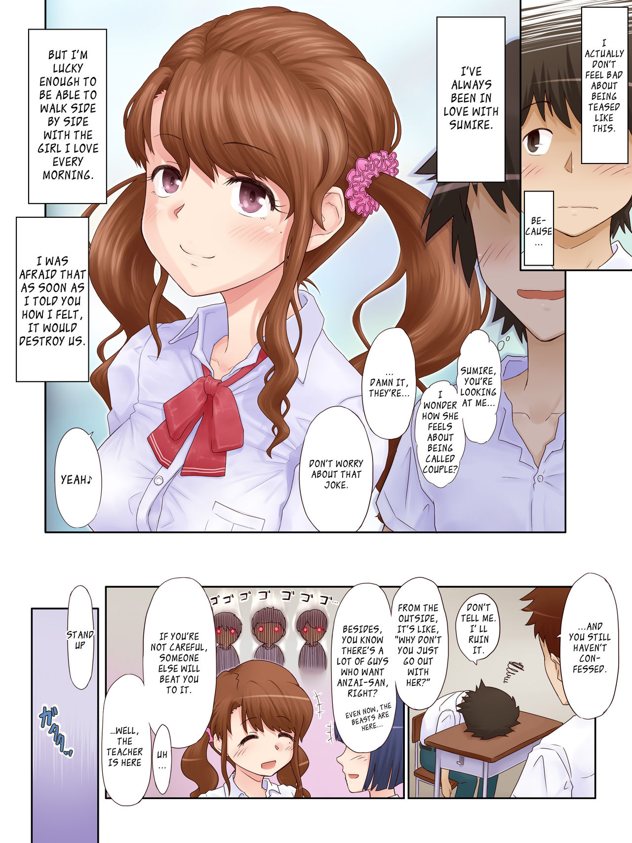 Ryouomoi Datta Osananajimi ga, DQN no Chinpo Chuudoku ni Nacchau Made page 4 full