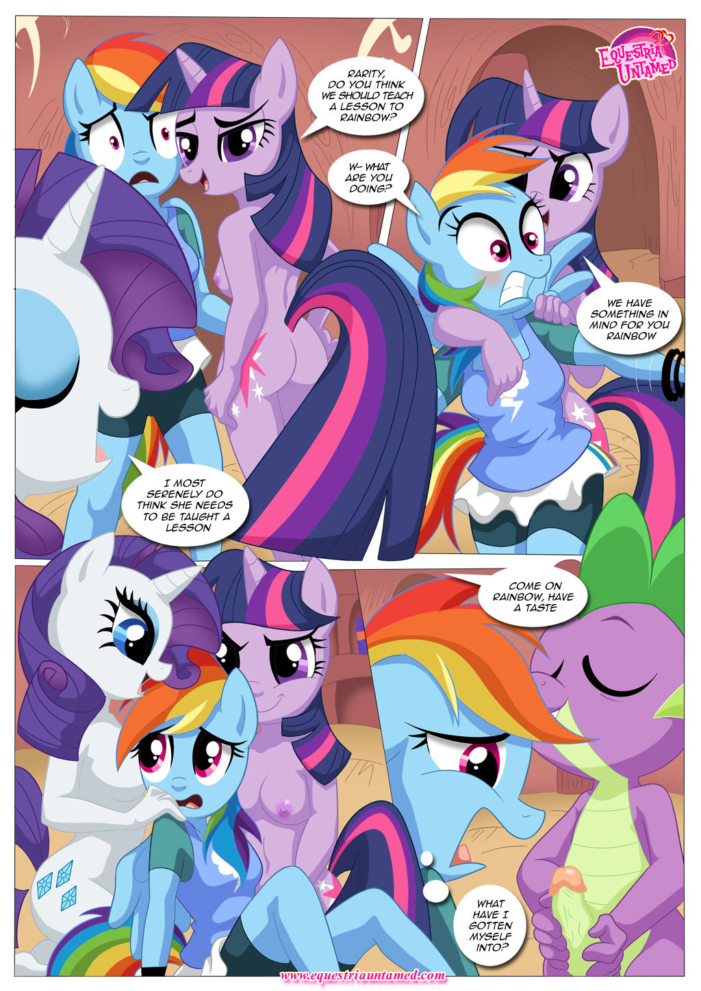 My Little Orgy | My Little Pony Friendship is Magic page 6 full