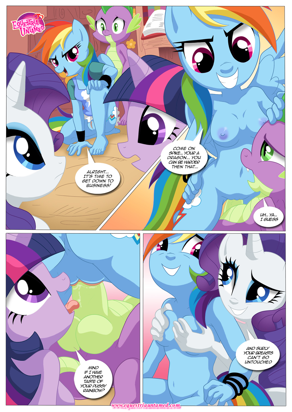 My Little Orgy | My Little Pony Friendship is Magic page 8 full