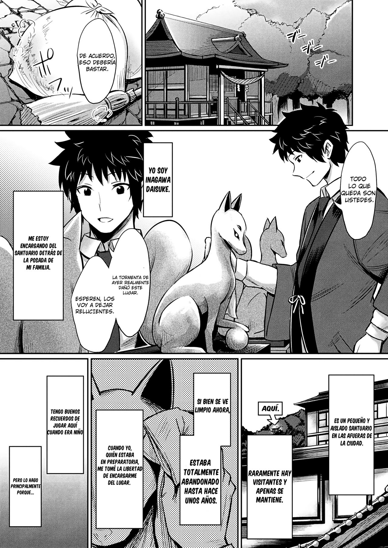 Kami-sama kara no Okurimono ~Kitsunekko Shimai to Kozukuri Ecchi~ page 3 full