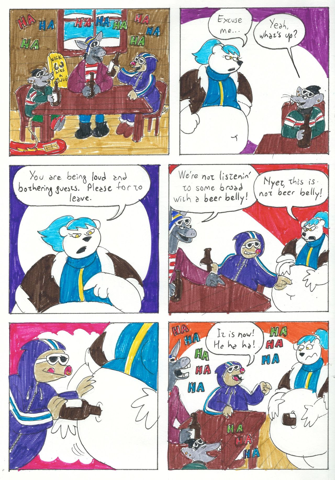 Glacia and the Boarding Bums page 2 full