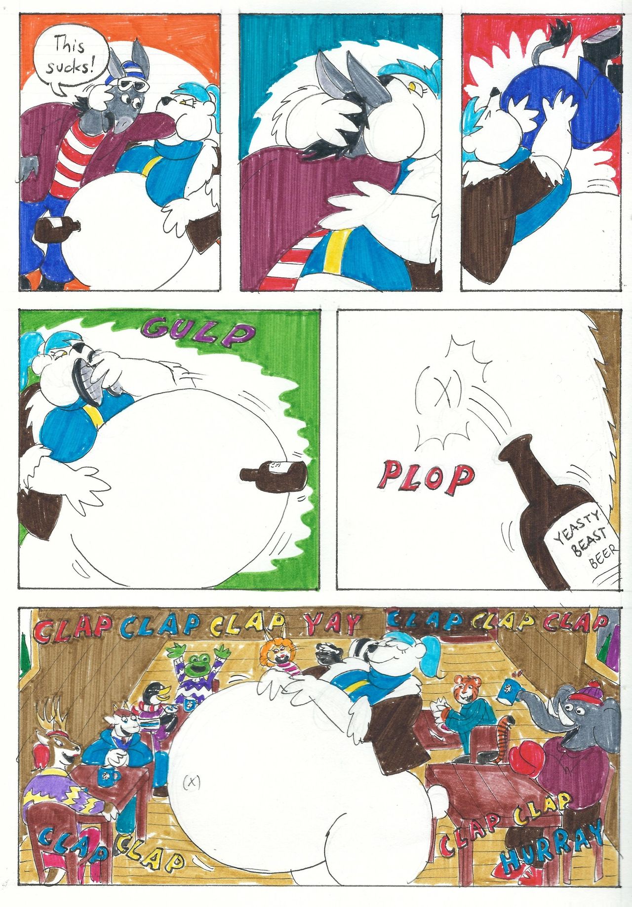 Glacia and the Boarding Bums page 6 full