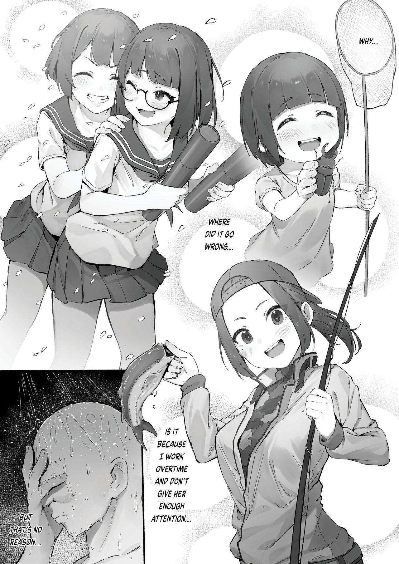 HoteHeal de Jibun no Musume Hiita ga Kokan ni Makete Sumanai suru Hanashi  | The escort service sent me my daughter, but I couldn't resist page 2 full
