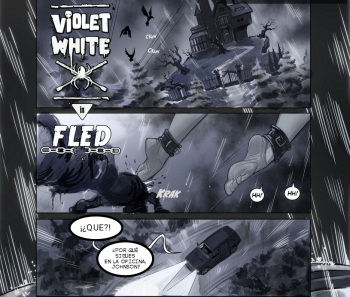 Violet White in Fled cover