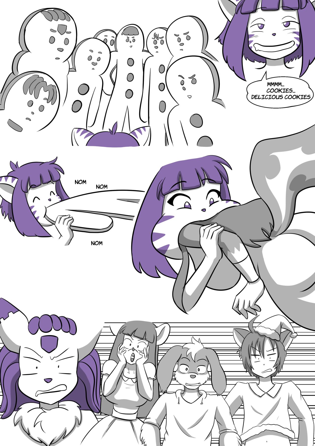 Drasami's Christmas Party page 9 full