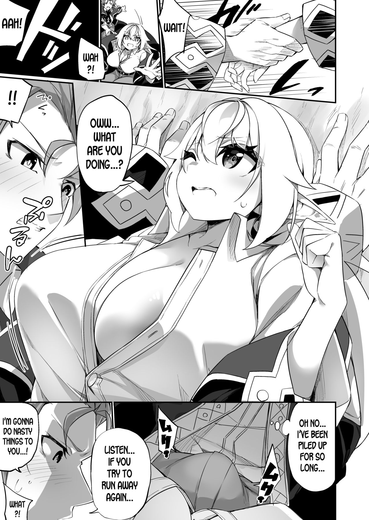 ♂ Boukensha-san ga ♀ Elf ni Sarete Shinyuu to Musubareru Hanashi page 7 full