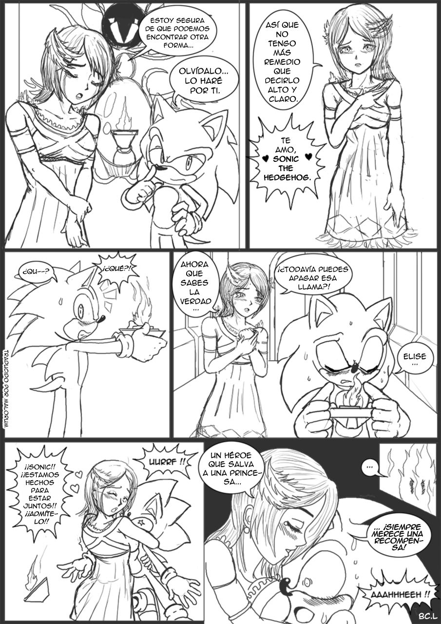 Sonic 06 - Flames of Passion | Llamas de Pasión page 3 full
