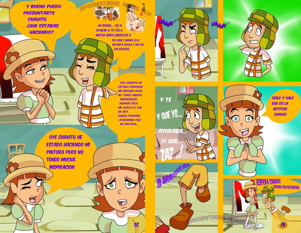 El Chavo - Los Secretos de la vecindad page 8 full