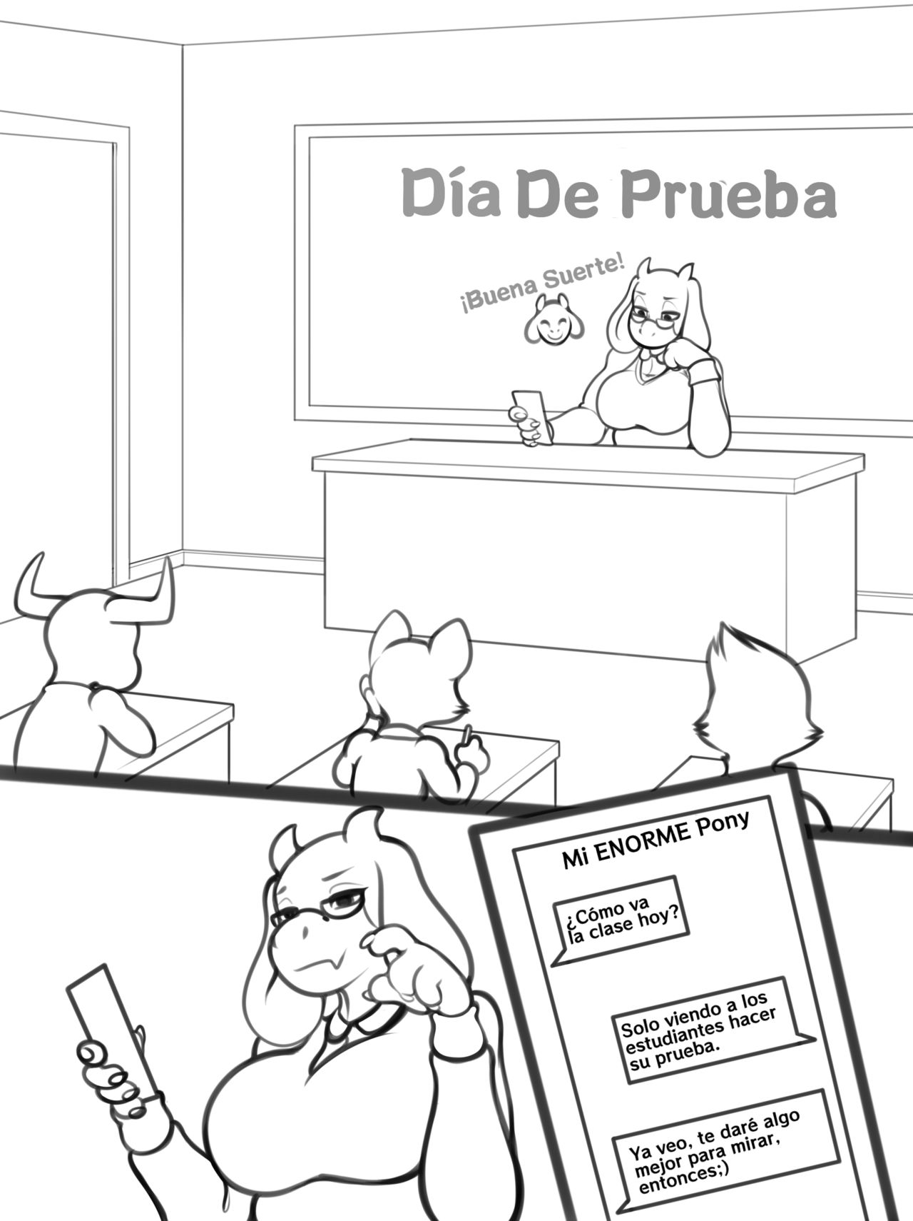 Test Day/Día de prueba page 1 full
