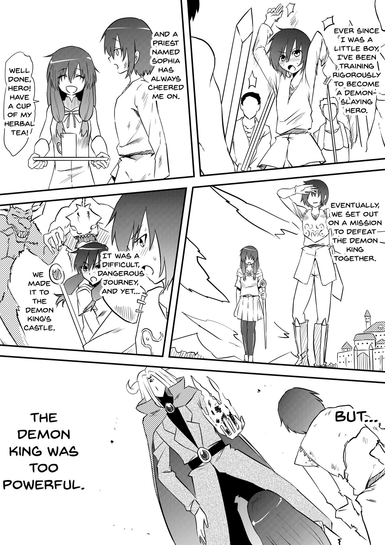 Yuusha Haiboku ~Maou ni Yabure Mesu Ochi Saserareta Yuusha no Monogatari~ | Story Of A Hero Who Fell To The Demon King page 3 full
