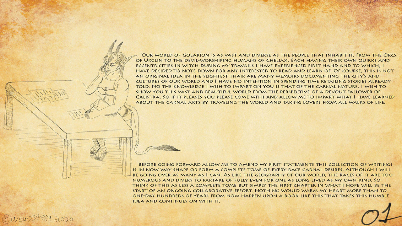 A calistrains guide to the races of Golarion Vol 1 page 3 full