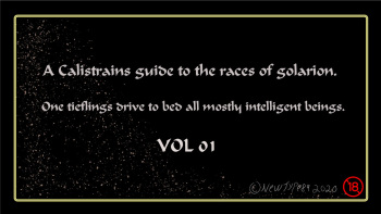 A calistrains guide to the races of Golarion Vol 1 cover