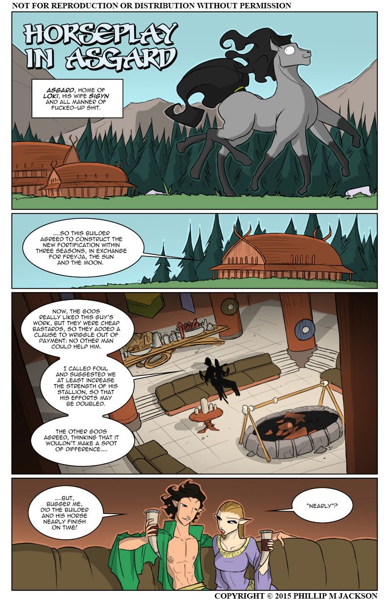 Horseplay In Asgard page 1 full