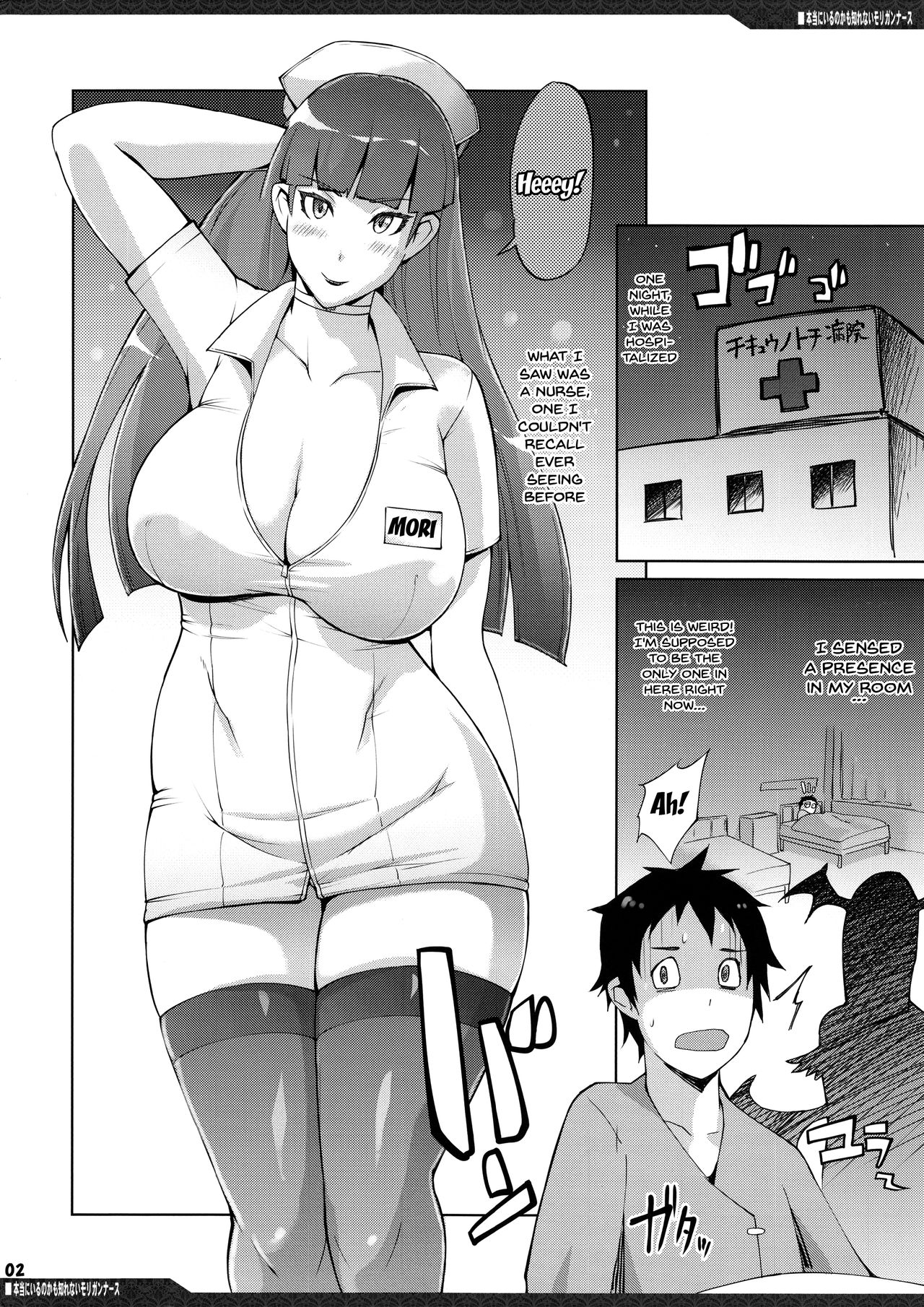 Hontou ni Iru no kamo Shirenai Morrigan Nurse page 2 full