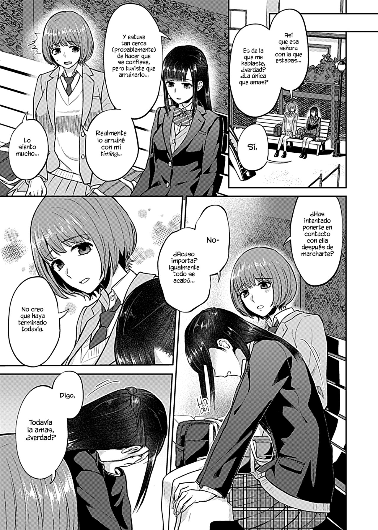 Saki Midareru wa Yuri no Hana Ch. 6丨Las flores de lirio florecen confundidas 6 page 4 full