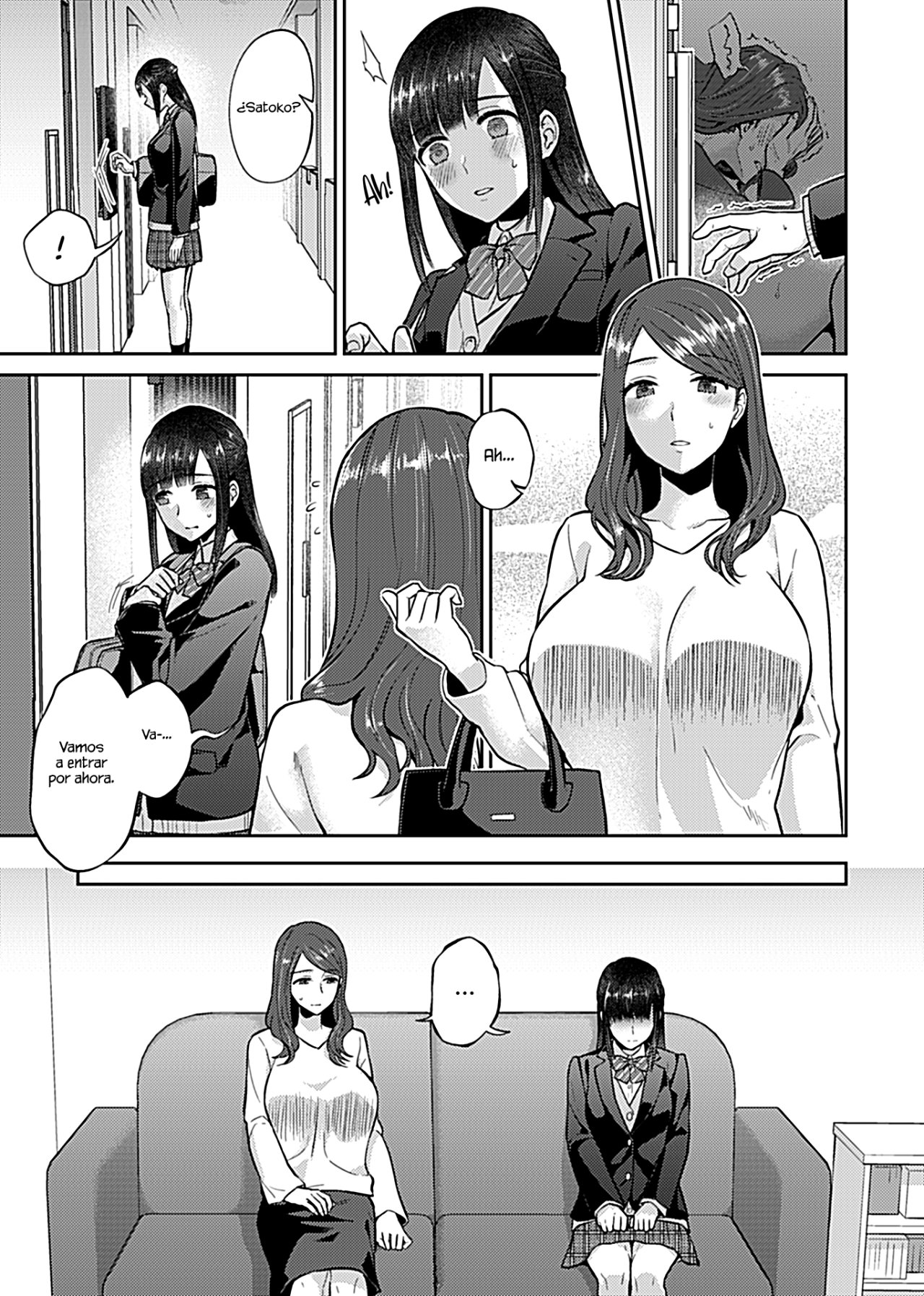 Saki Midareru wa Yuri no Hana Ch. 6丨Las flores de lirio florecen confundidas 6 page 6 full