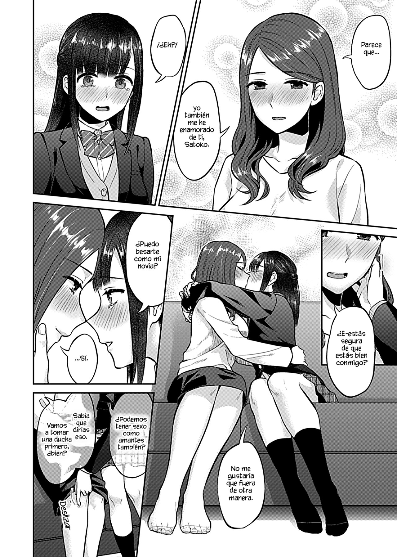 Saki Midareru wa Yuri no Hana Ch. 6丨Las flores de lirio florecen confundidas 6 page 9 full