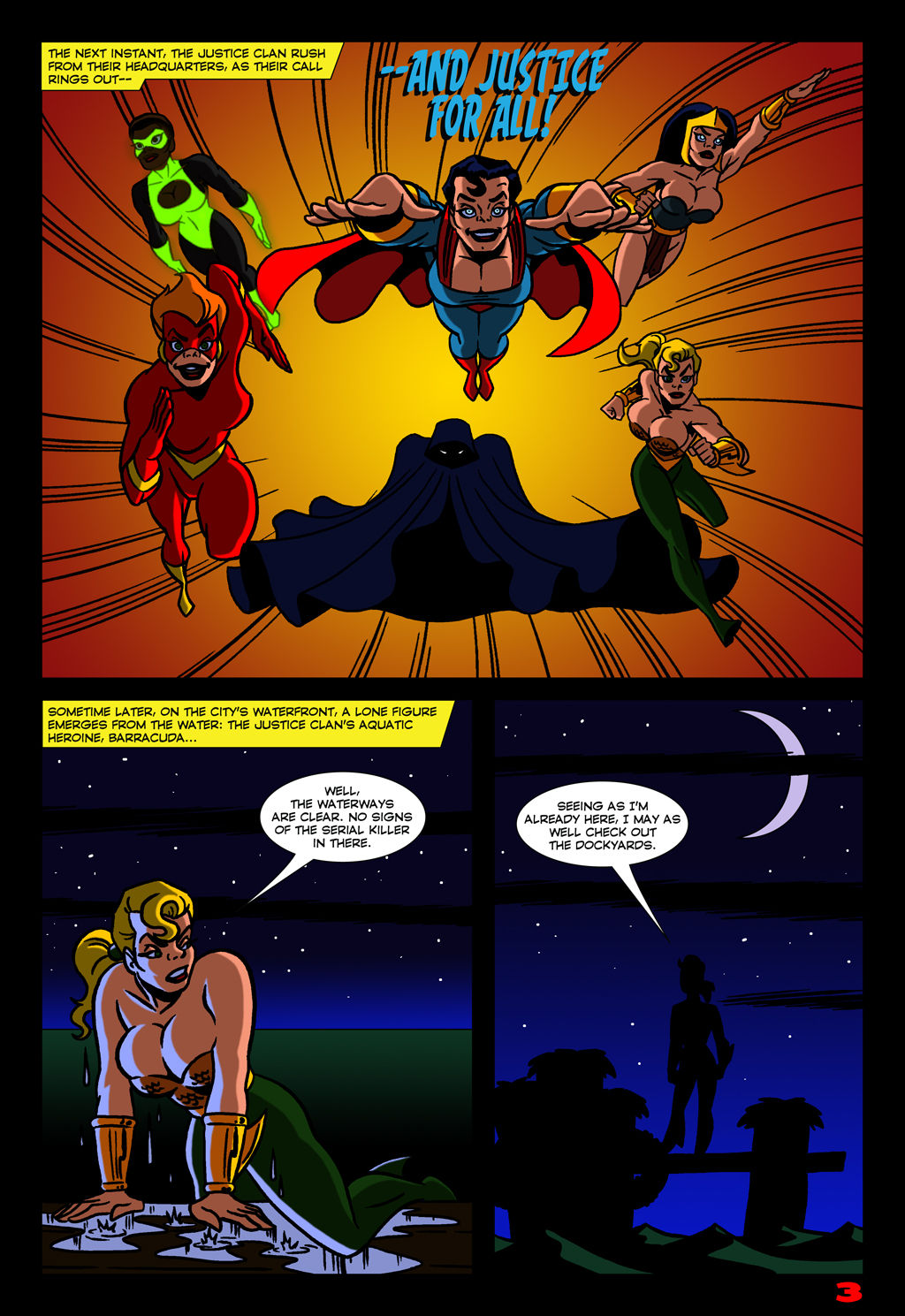 A Dark And Bloody Night 1 - 4 page 3 full