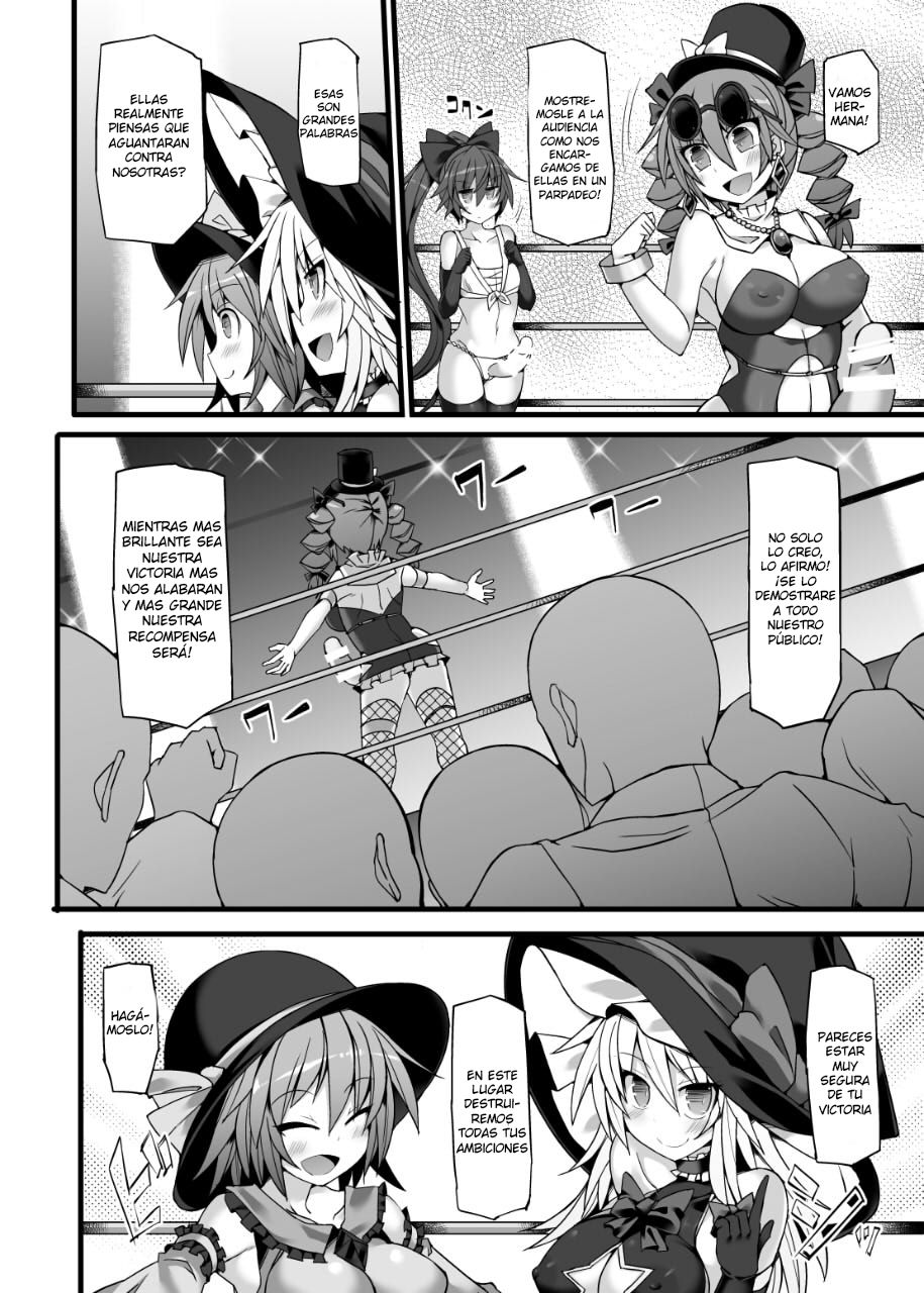 Gensoukyou Futanari Chinpo Wrestling Ecstasy 2 - Marisa &amp; Koishi VS Joon &amp; Shion page 7 full