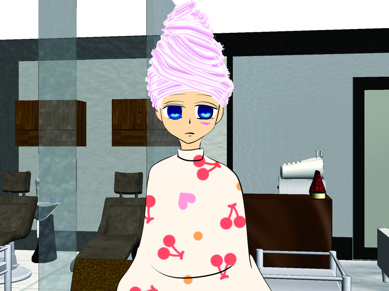 Hair model 2 page 6 full