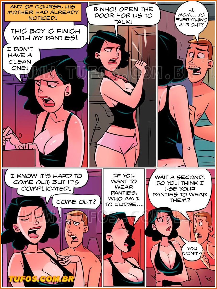 Tufos - Casa de mae Joana "House of Mom Joana" - 03 : Mom's Panties page 8 full
