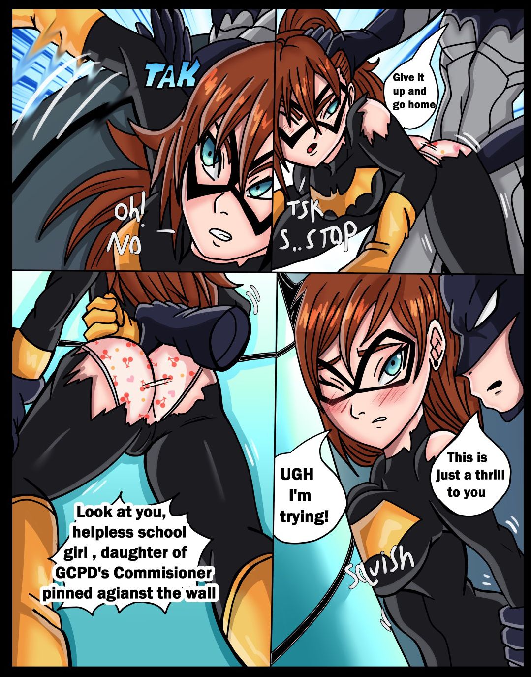 Batgirl Hentai Comic page 10 full