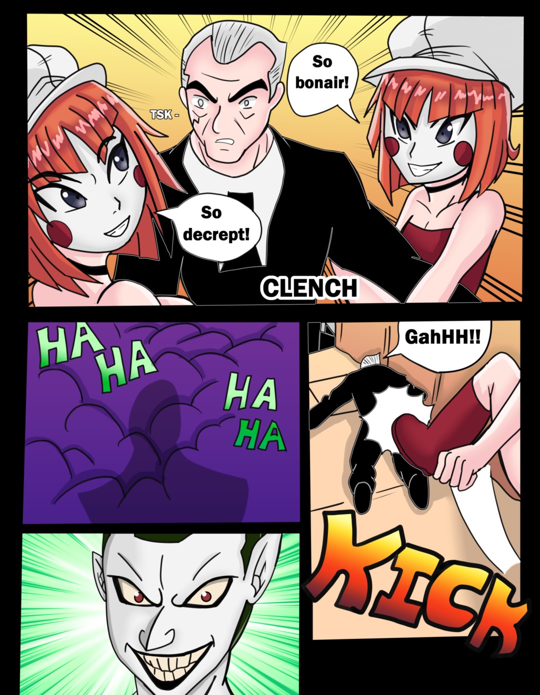 Batgirl Hentai Comic page 4 full