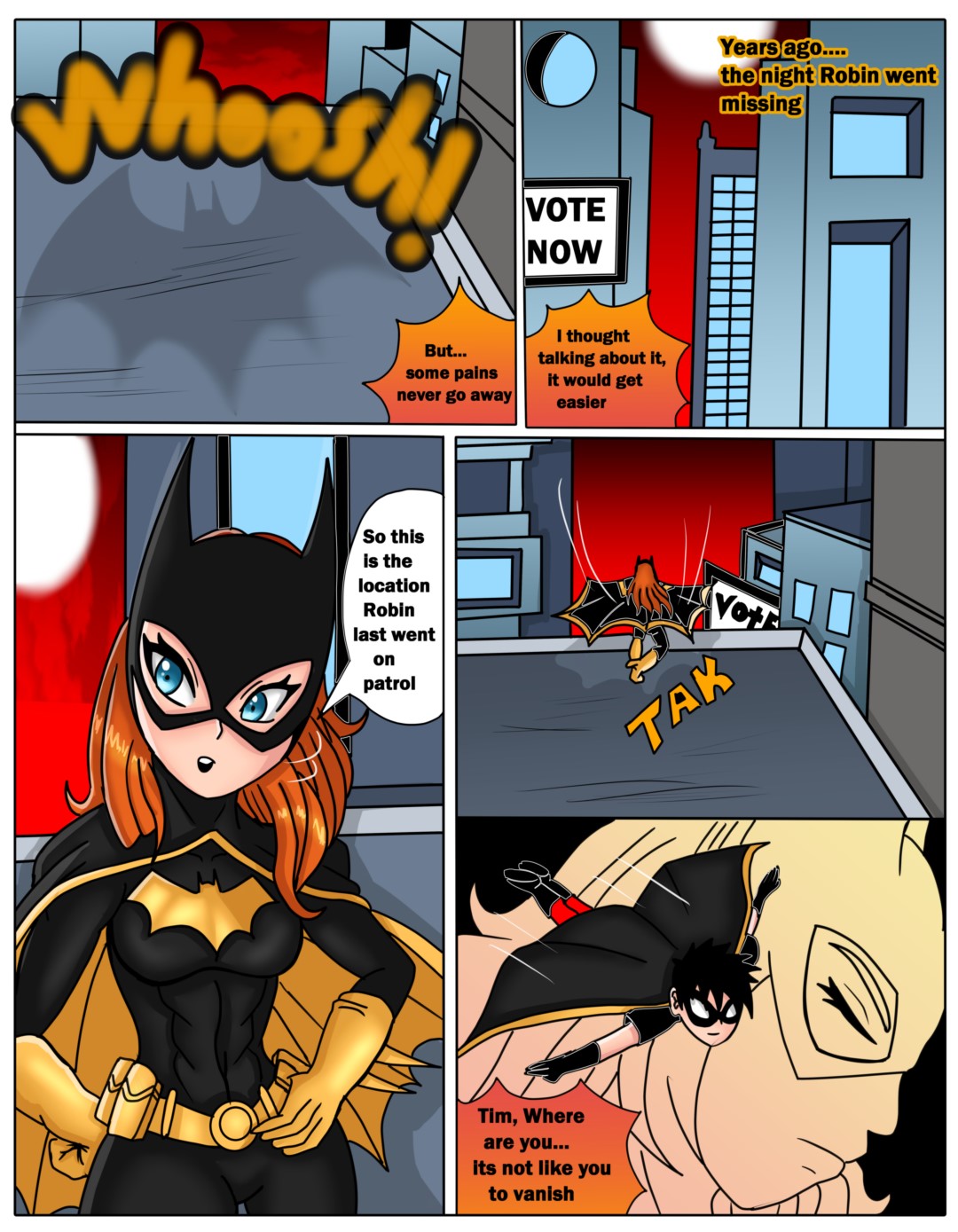 Batgirl Hentai Comic page 6 full