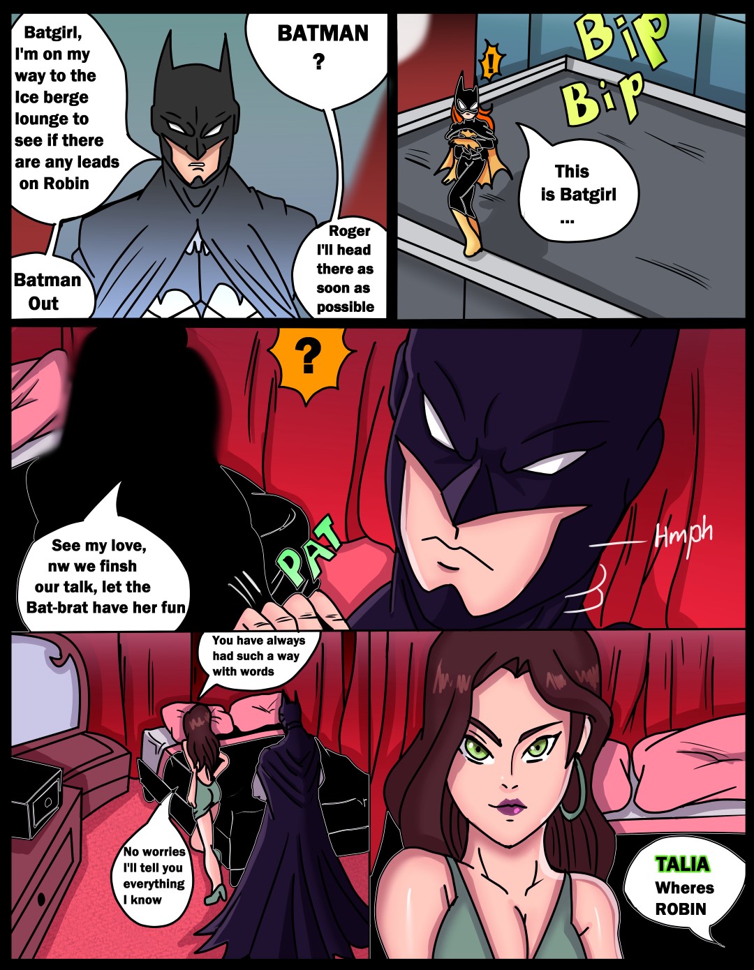 Batgirl Hentai Comic page 7 full