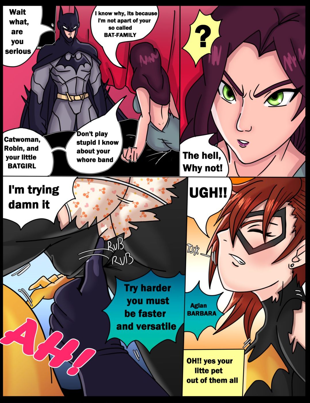 Batgirl Hentai Comic page 9 full