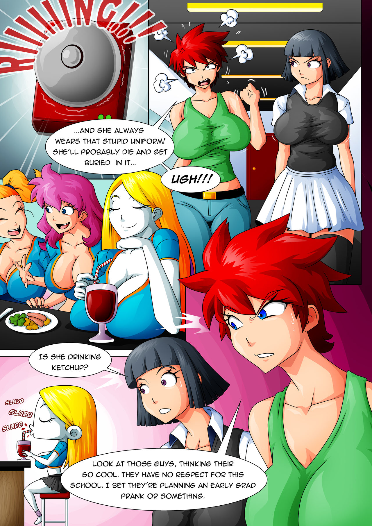 School Vampires page 3 full