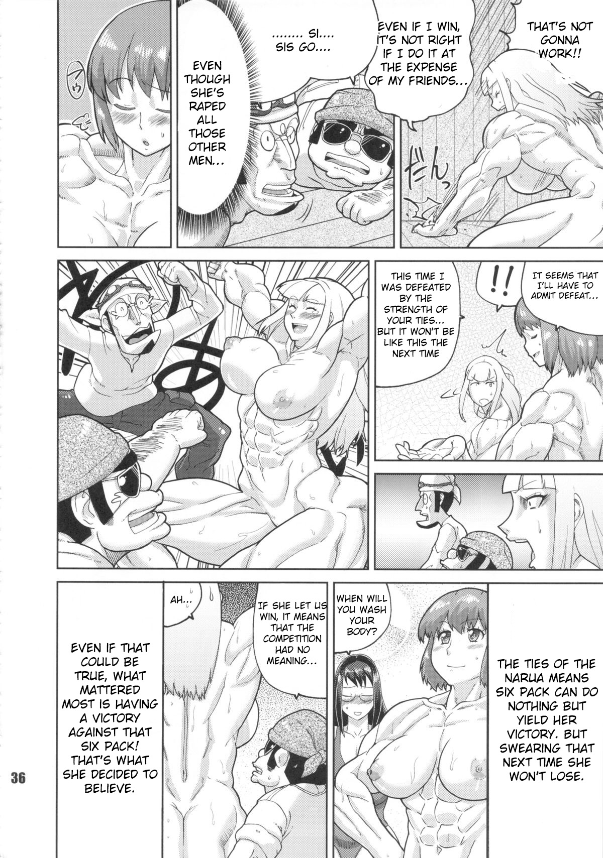 Mahou Kinniku Shoujo Six Pack | Magic Muscle Girl Six Pack page 8 full