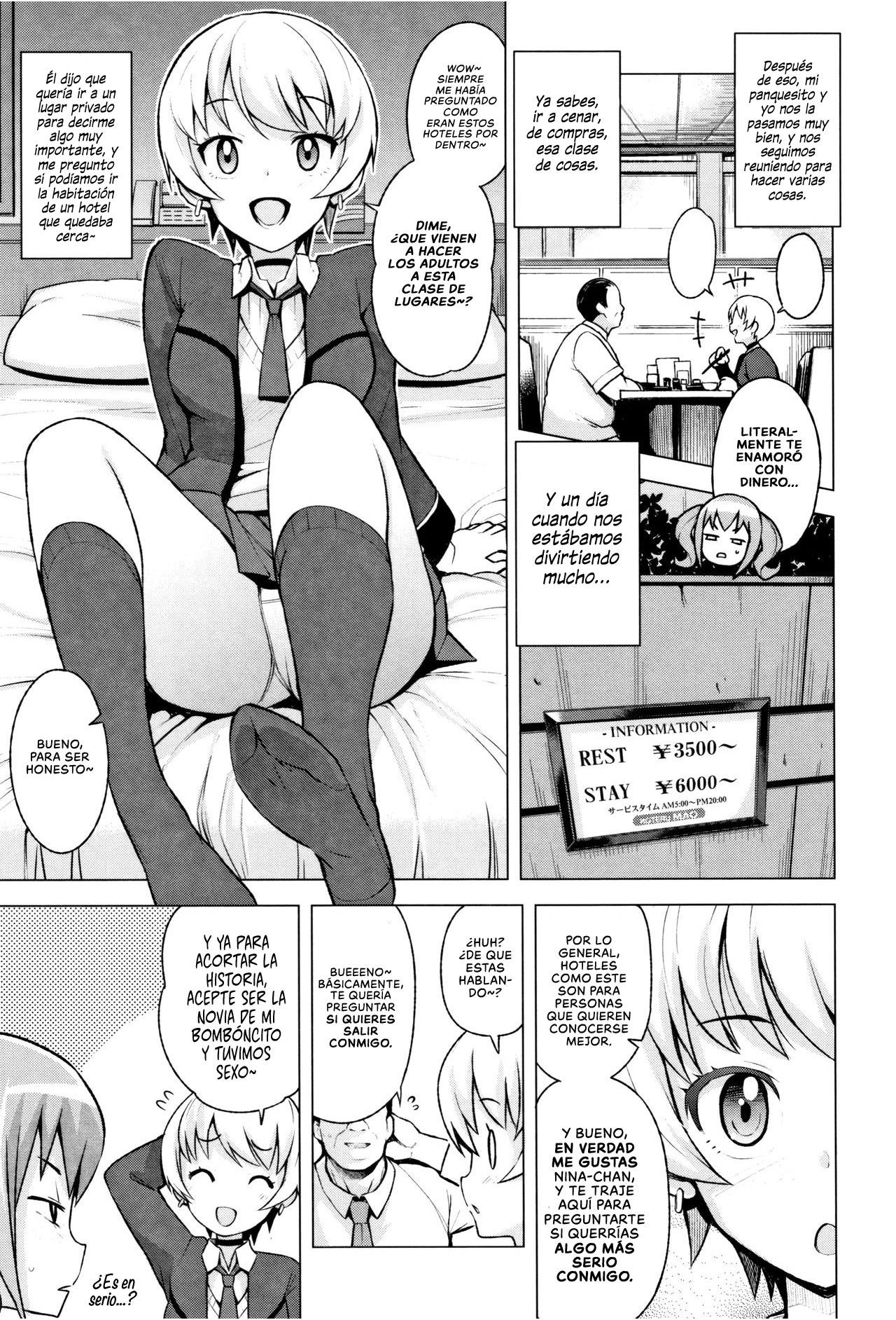 Toshiue no Kareshi Dekichaimashita | Mi Novio es un Sugar Daddy Ch. 1-2 page 4 full